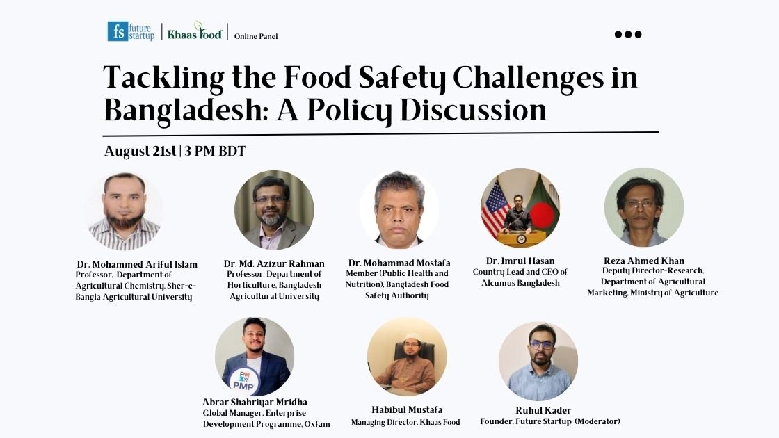 Join Our Online Panel Discussion on Tackling the Food Safety Challenges in Bangladesh: A Policy Discussion