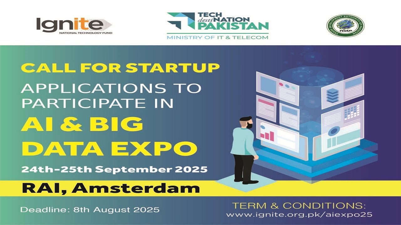 Pakistani AI startups Amsterdam Expo 2025