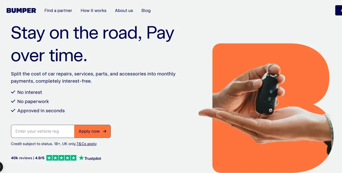 bumper bnpl car financing