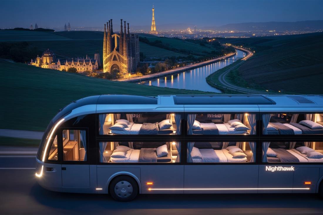 Twiliner Launches Sustainable Night Bus Routes Connecting Zurich, Amsterdam, Barcelona, Basel, Luxembourg, Brussels, Rotterdam, and Girona in 2025