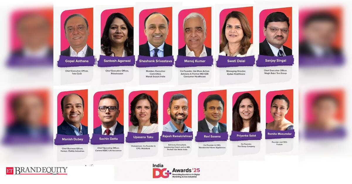 India DigiPlus Awards 2025 Announces Grand Jury Panel, ETBrandEquity