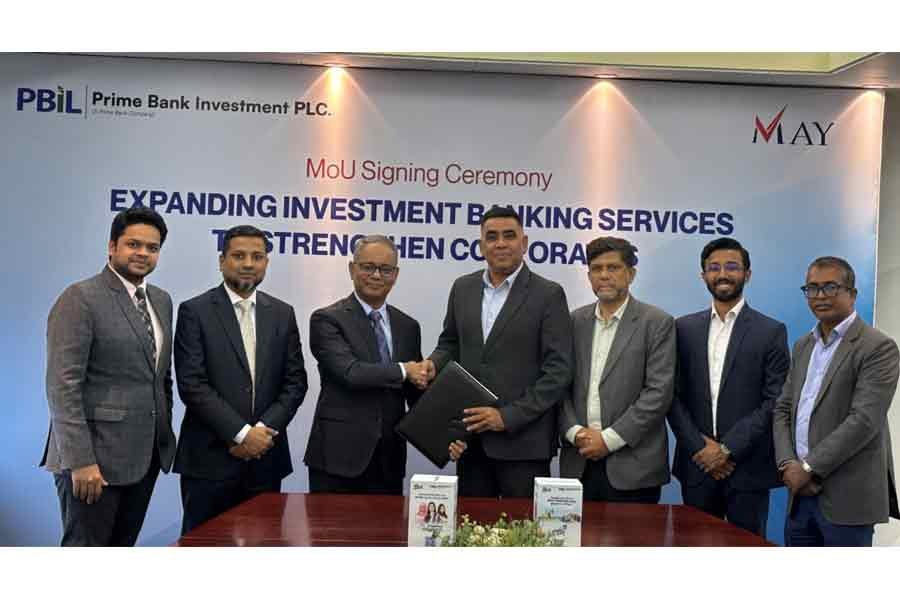 Prime Bank Investment, MAY International sign strategic MoU