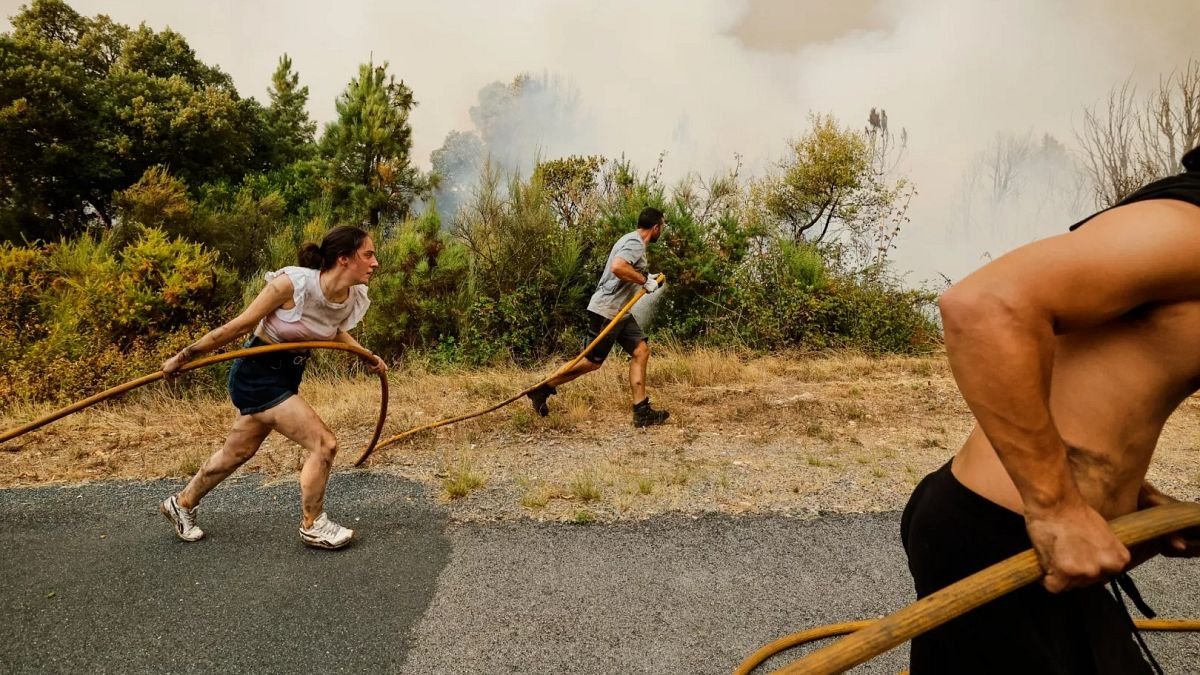 Southwestern Europe scorched by extreme heat during world's third-warmest August on record