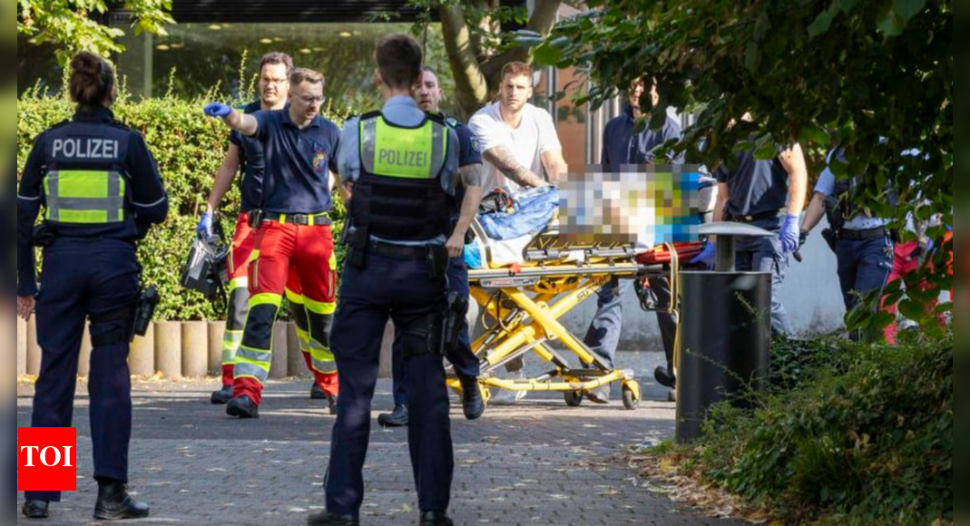 Germany stabbing attack: Teacher injured at Essen college; Pupil suspected, manhunt on