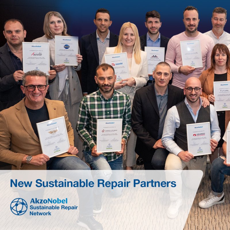 AkzoNobel Expands Sustainable Repair Network in Europe