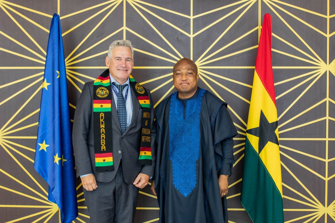EU’s Envoy to Ghana Pledges Stronger Trade, Security Ties in Meeting with Mahama