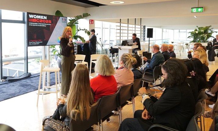 Speakers from NEP, Sky Deutschland and Premier Padel speak at SVG Europe Women event