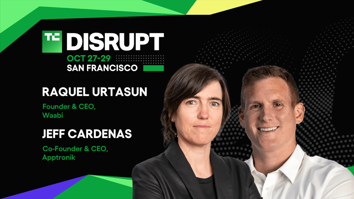 TechCrunch Disrupt 2025 Jeff Cardenas Raquel Urtasun
