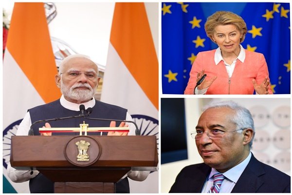 PM Modi Holds Joint Call with EU Leaders, Highlights India-EU Strategic Partnership