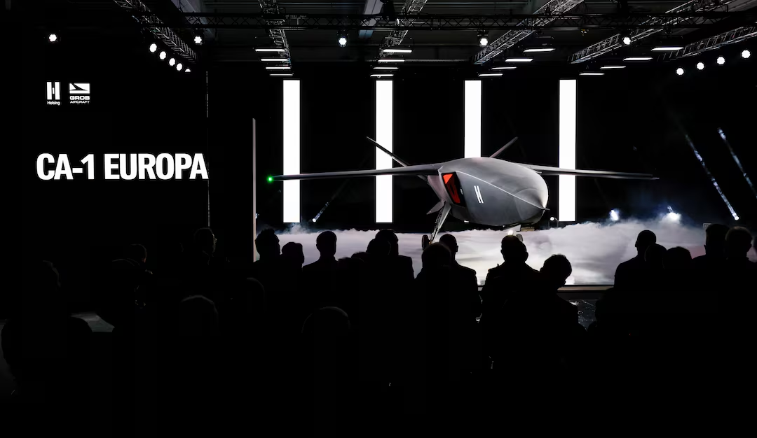 Germany's Helsing Unveils 'Europa' Combat Drone
