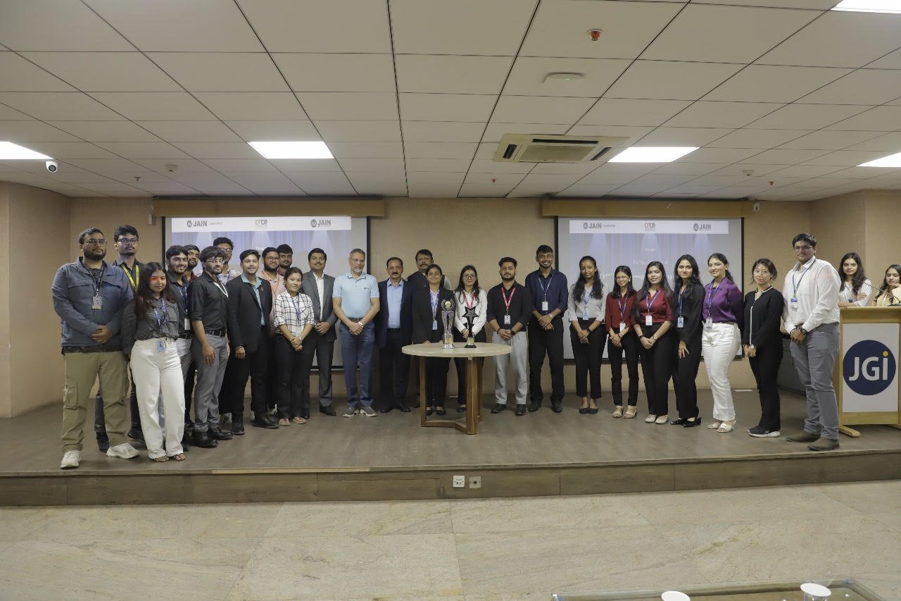 Dr. Chenraj Roychand Unveils Prestigious ‘Founder’s Cup’ And ‘Maverick’ Award For JAIN Entrepreneurial Festival 2025.