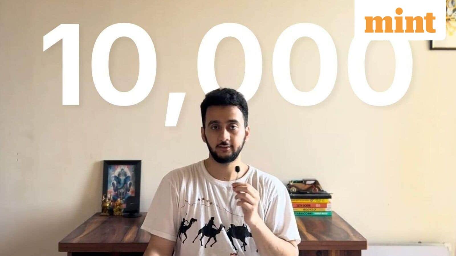 Fired from remote US job, Indian startup co-founder didn't tell family, says ‘universe rewarded me’ after $50k revenue