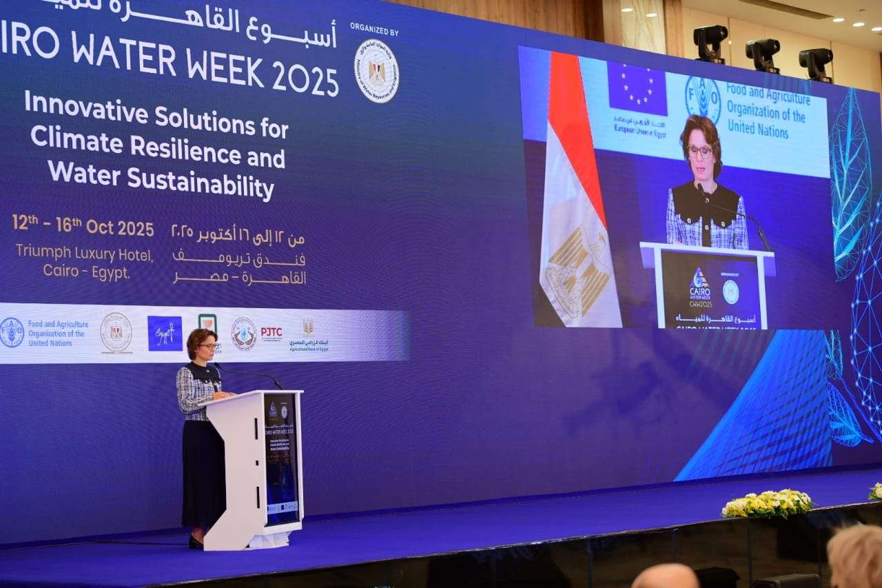 EU’s Roswall: Europe, Egypt Strengthening Partnership for Global Water Resilience