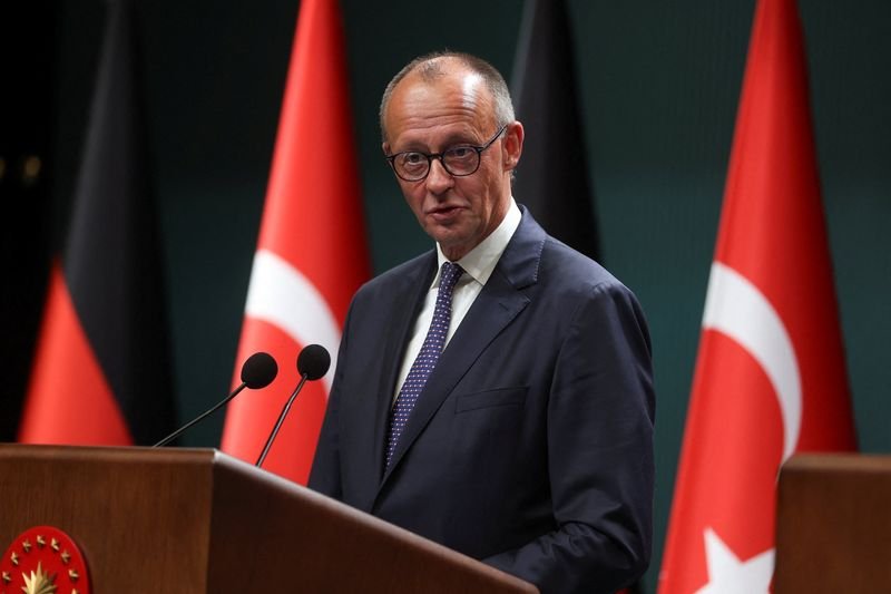 Germany’s Merz sees Turkey as close partner to EU