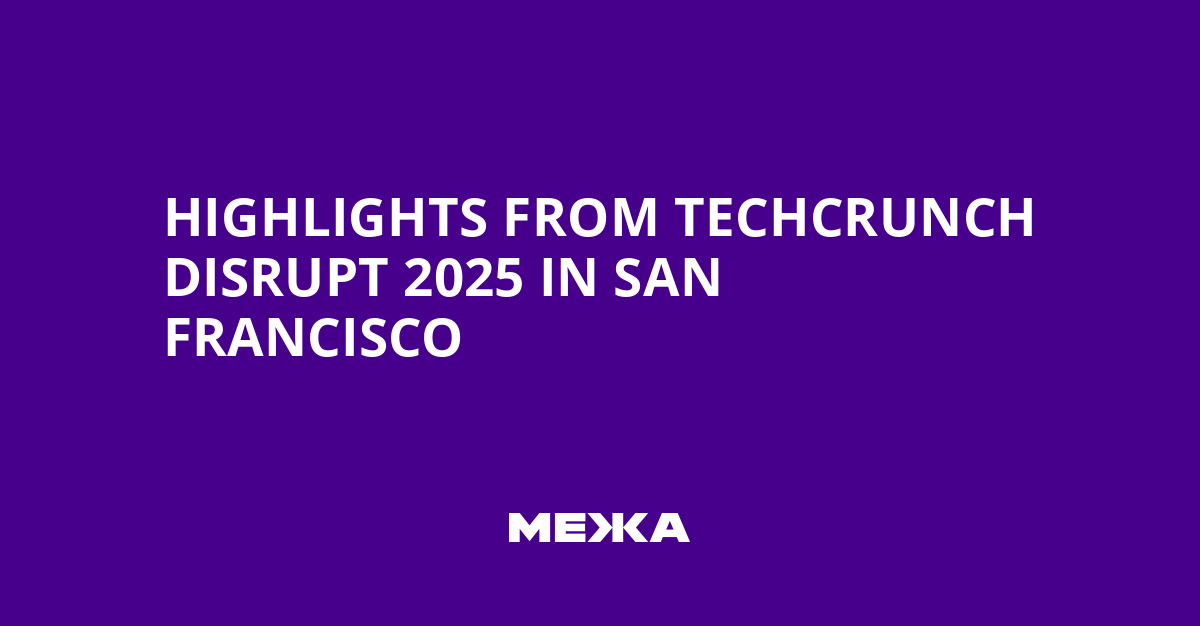 Highlights from TechCrunch Disrupt 2025 in San Francisco | Ukraine news