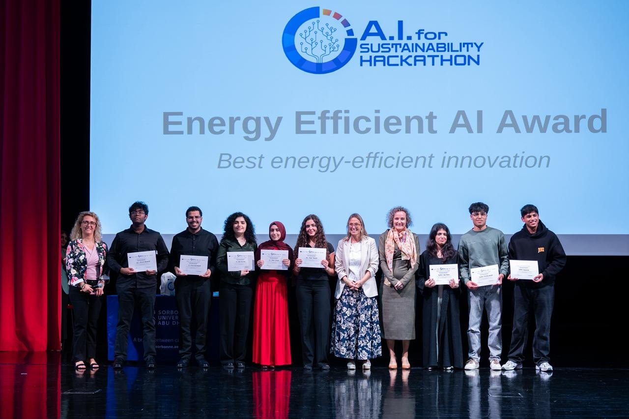 EU Delegation to the UAE and Sorbonne University Abu Dhabi Organise “AI for Sustainability” Hackathon
