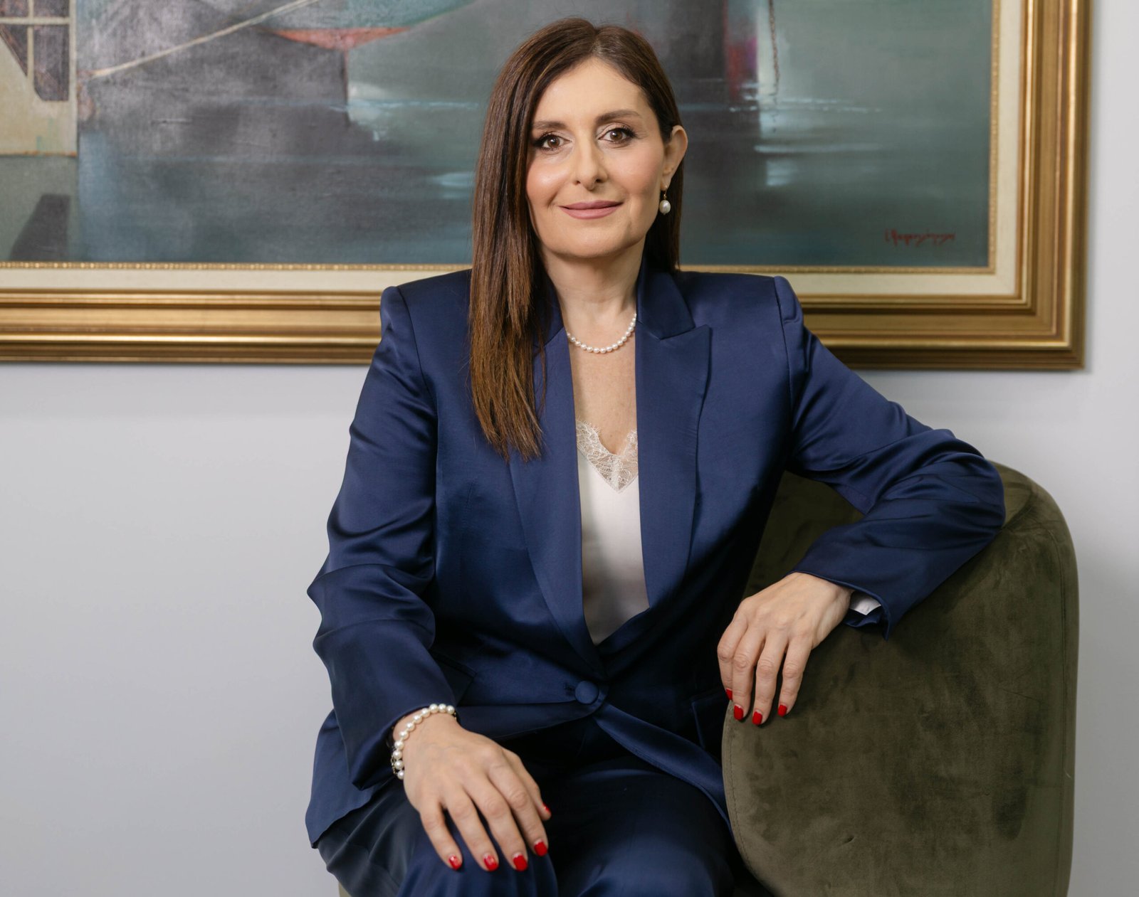 cover Marina Hadjimanolis Shipping Deputy Minister to the President of the Republic of Cyprus
