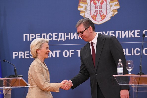 Von der Leyen urges Serbia to 'get concrete' about joining the EU