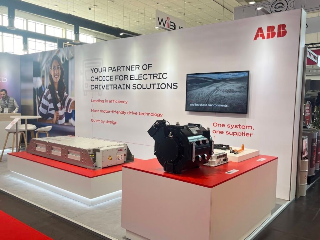 ABB unveils next-generation electric bus technologies at Busworld 2025 – Motorindia