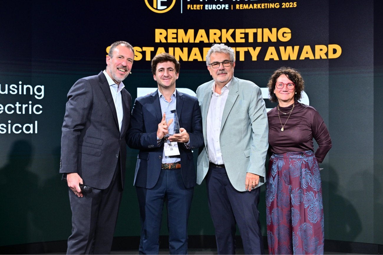 BIB Batteries wins Fleet Europe Remarketing Sustainability Award 2025