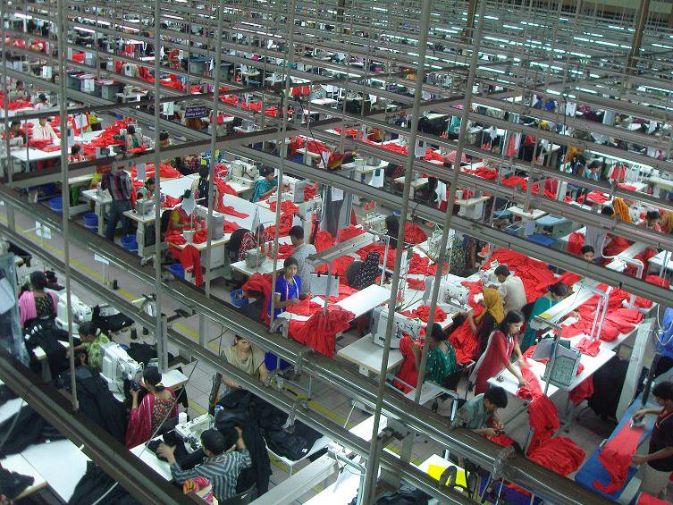 Garments Factory in Bangladesh