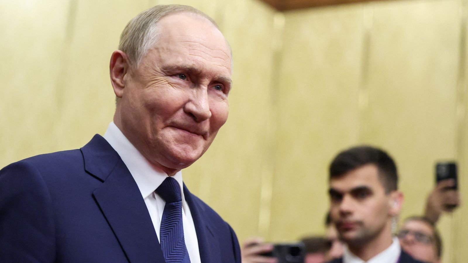 Russian President Vladimir Putin. Pic: Reuters