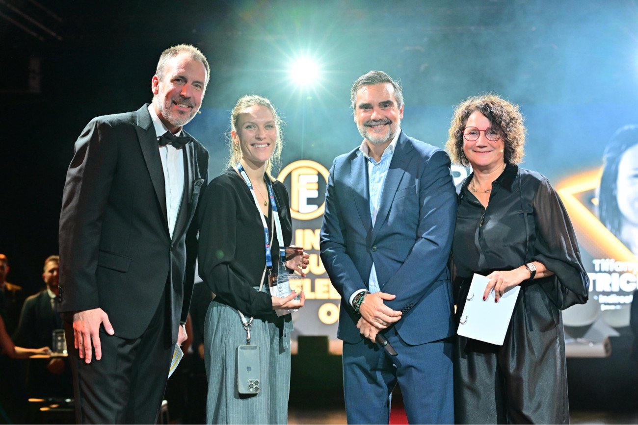 Tiffany Trichet (SPIE) wins the International Fleet Sustainability Manager of the Year Award