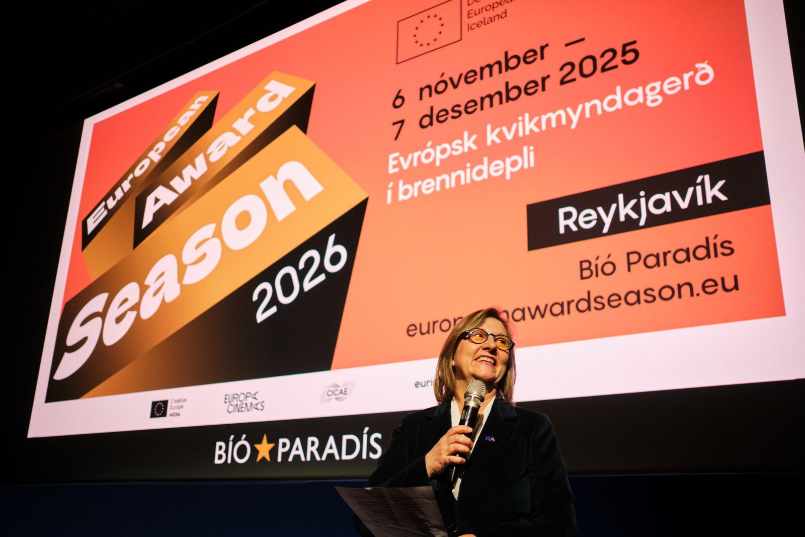 Opening of the European Award Season at Bíó Paradís