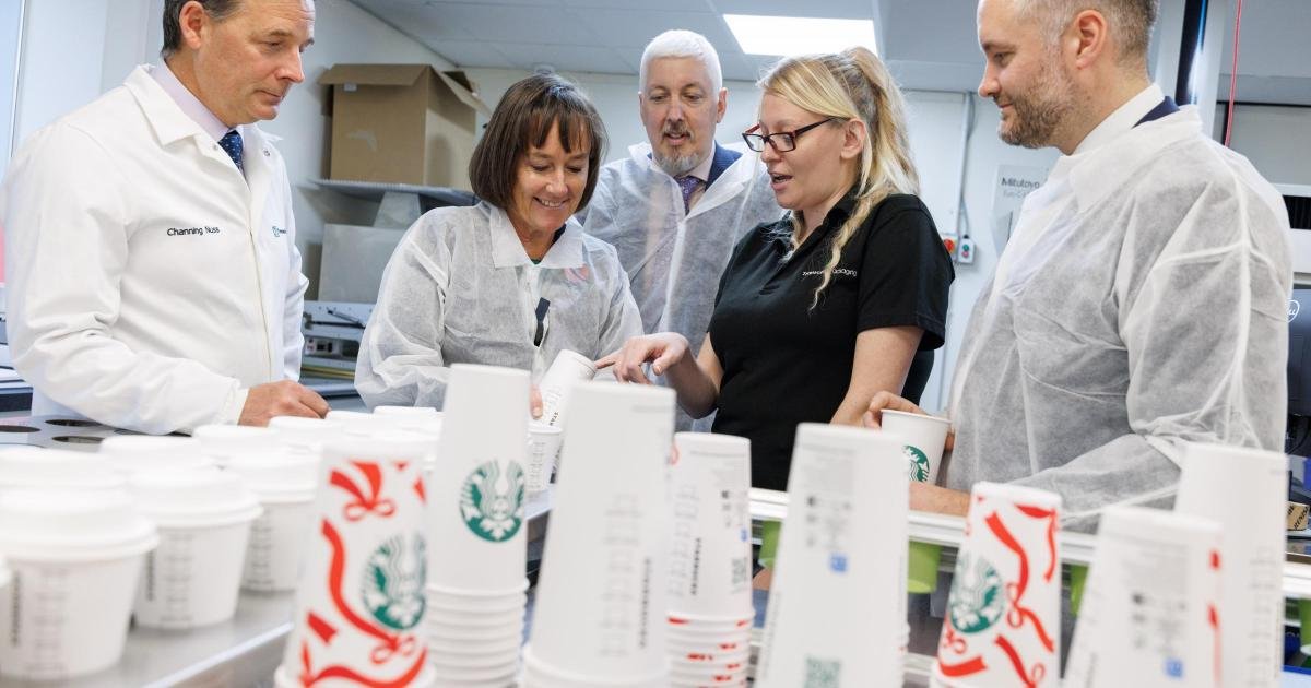 Starbucks to use new sustainable cup made in Ystrad Mynach