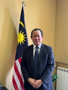 His Excellency Hconcludey Assan, Ambassador of Malaysia to the Holy See