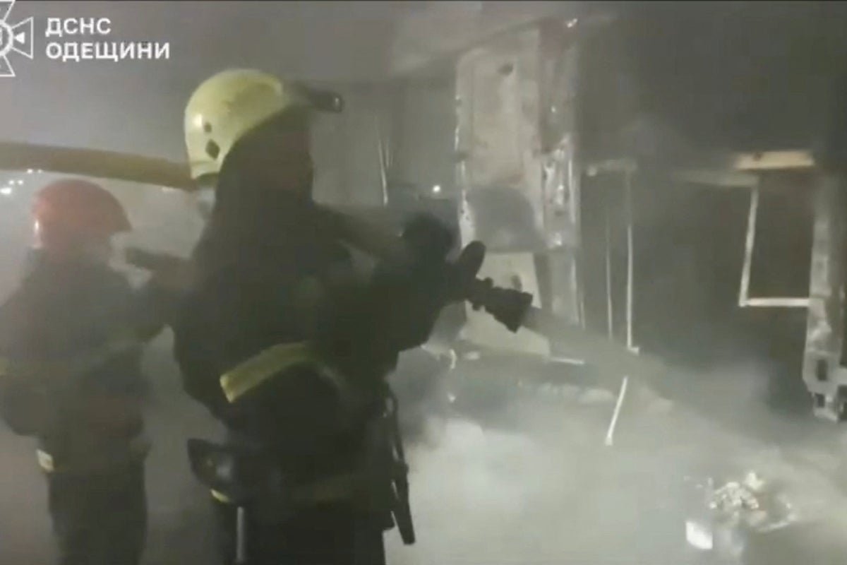 Ukraine-Russia war latest: Massive fires seen in Russian port town after Ukrainian drone strike