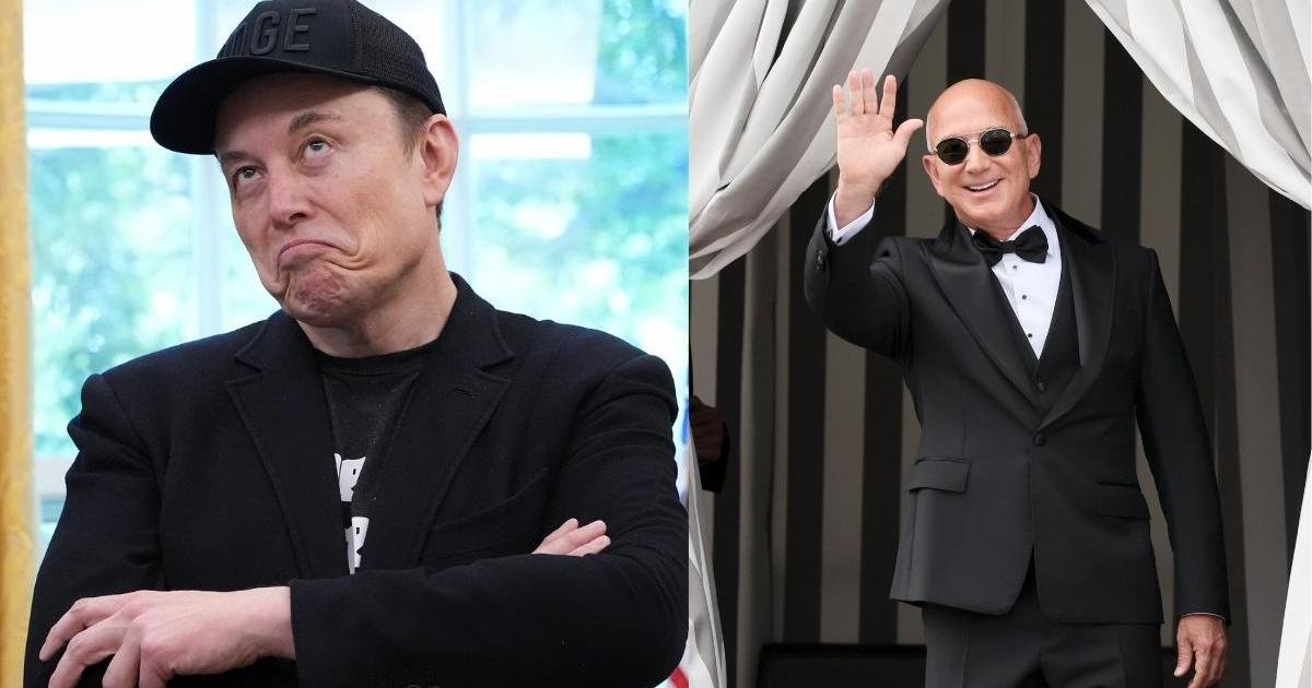 Elon Musk Calls Jeff Bezos 'Copycat' Amid AI Startup