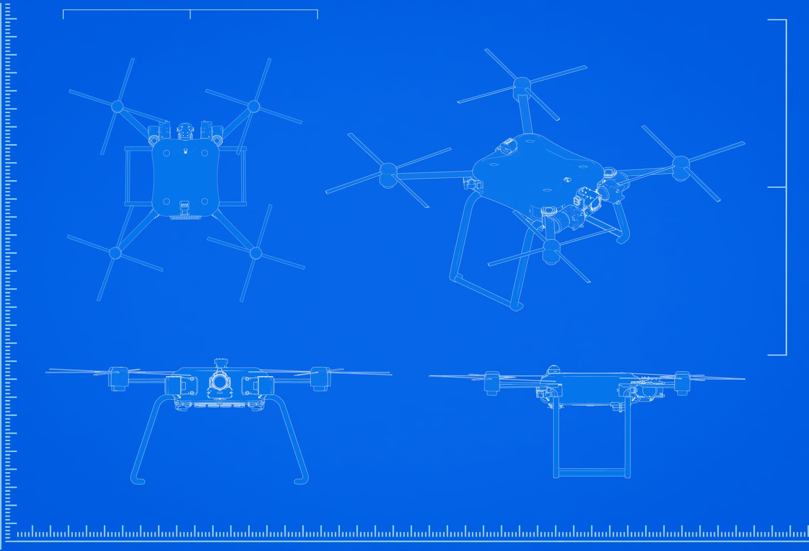 A wall rebuilt in Europe – this one for drones