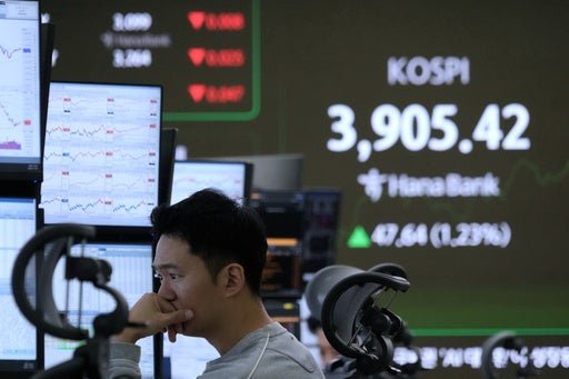 World shares are mixed, tracking Wall Street's winning streak, as US markets close for Thanksgiving