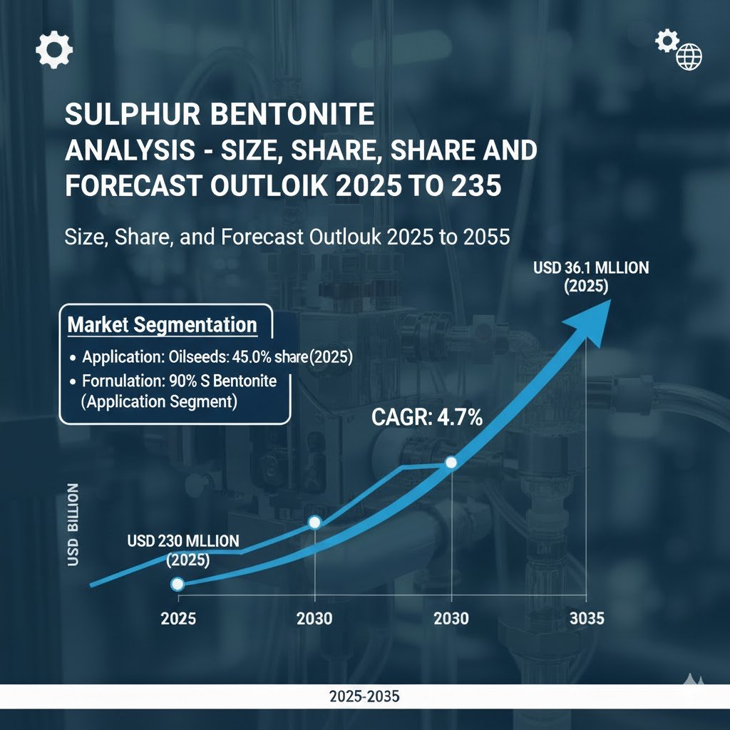 Sulphur Bentonite Demand to Surge by 2035 as APAC, Europe, USA & Saudi Arabia Drive Precision Farming Growth
