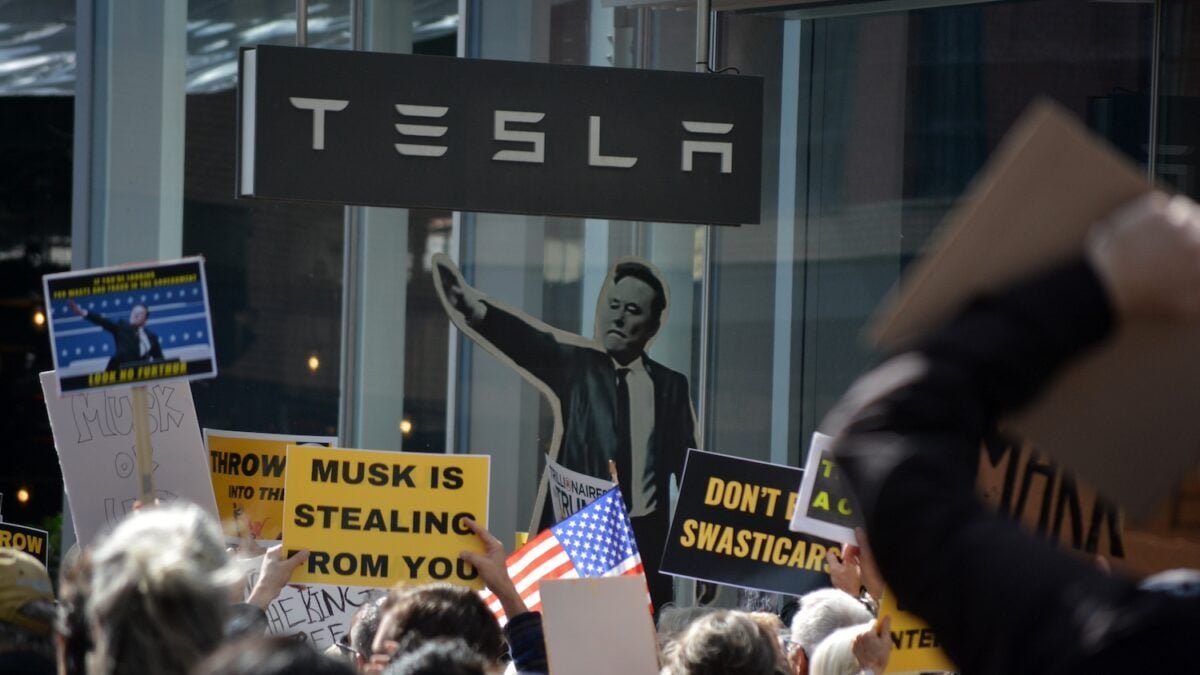 Tesla's Sales Collapsed Nearly 90 Percent in Some Countries Last Month