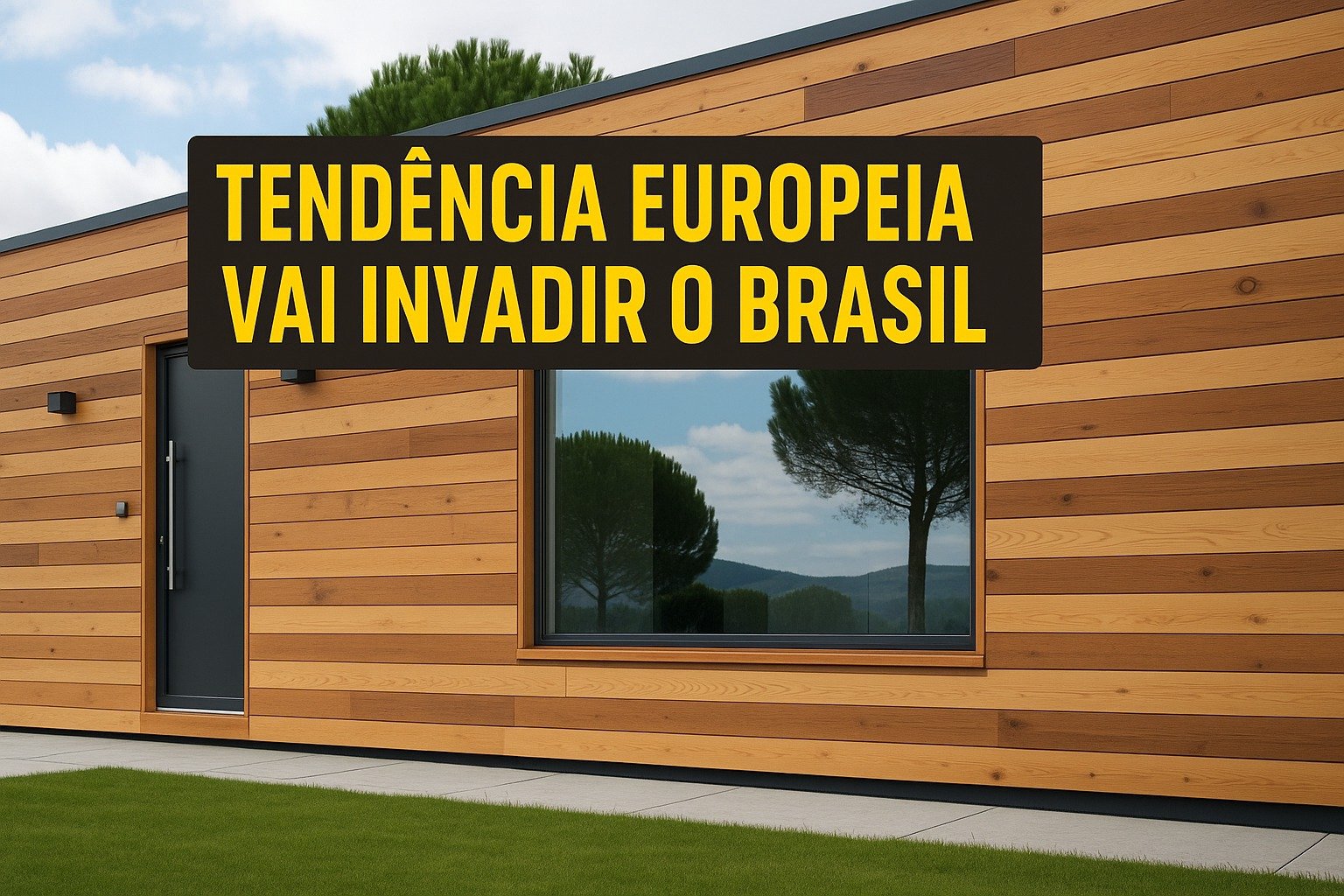 Prefabricated houses, Wood