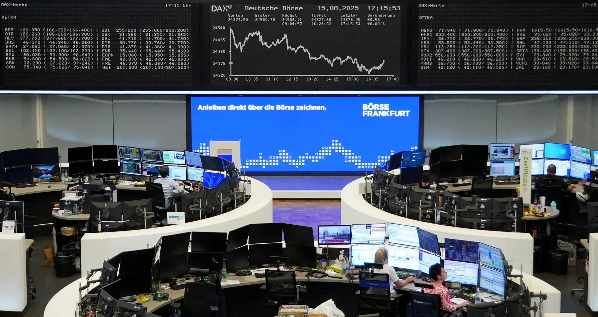 Europe: Stocks fall as tech nerves sap sentiment; earnings, economic data in focus