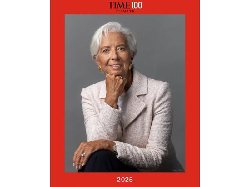 ECB President Christine Lagarde expresses gratitude after featuring on TIME100 Climate list
