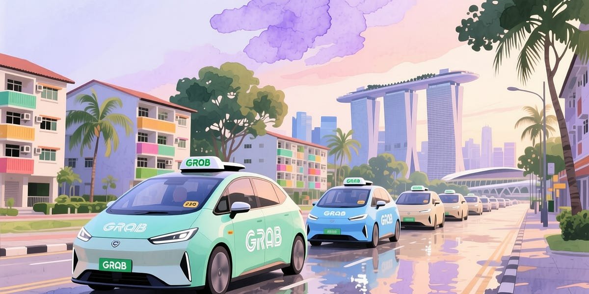 Grab races after autonomous vehicle tech after making its largest investment bet ever