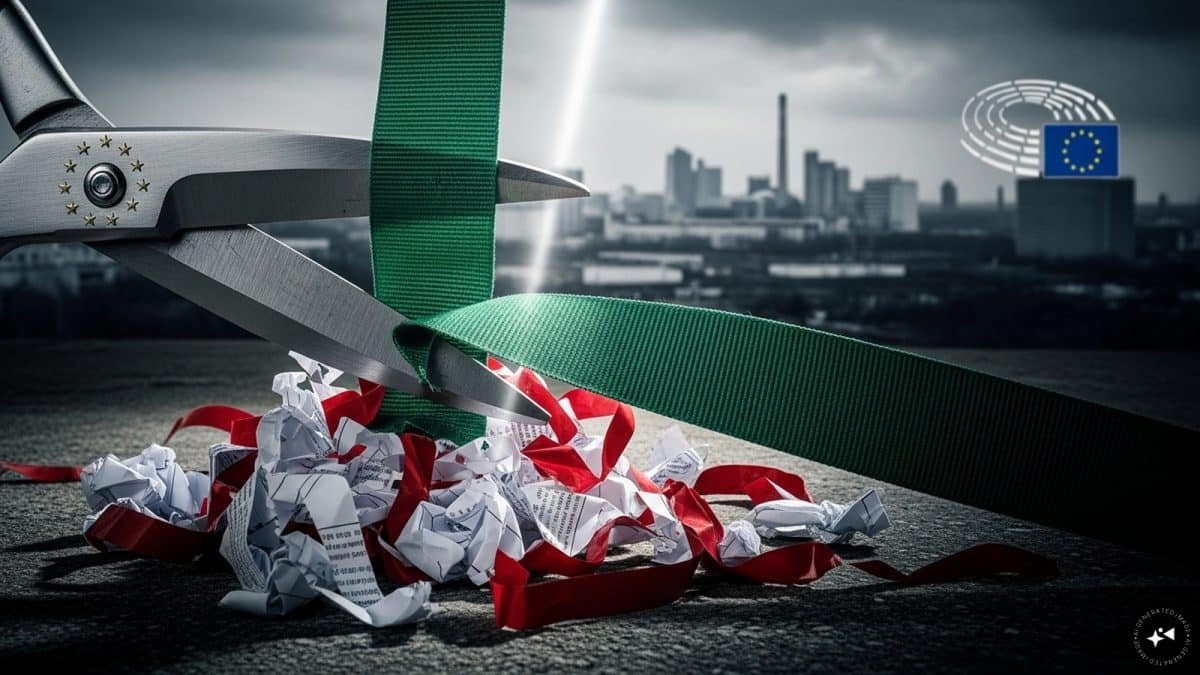 Economy struggling, European Union decides to gut green rules, cut red tape for businesses – Firstpost