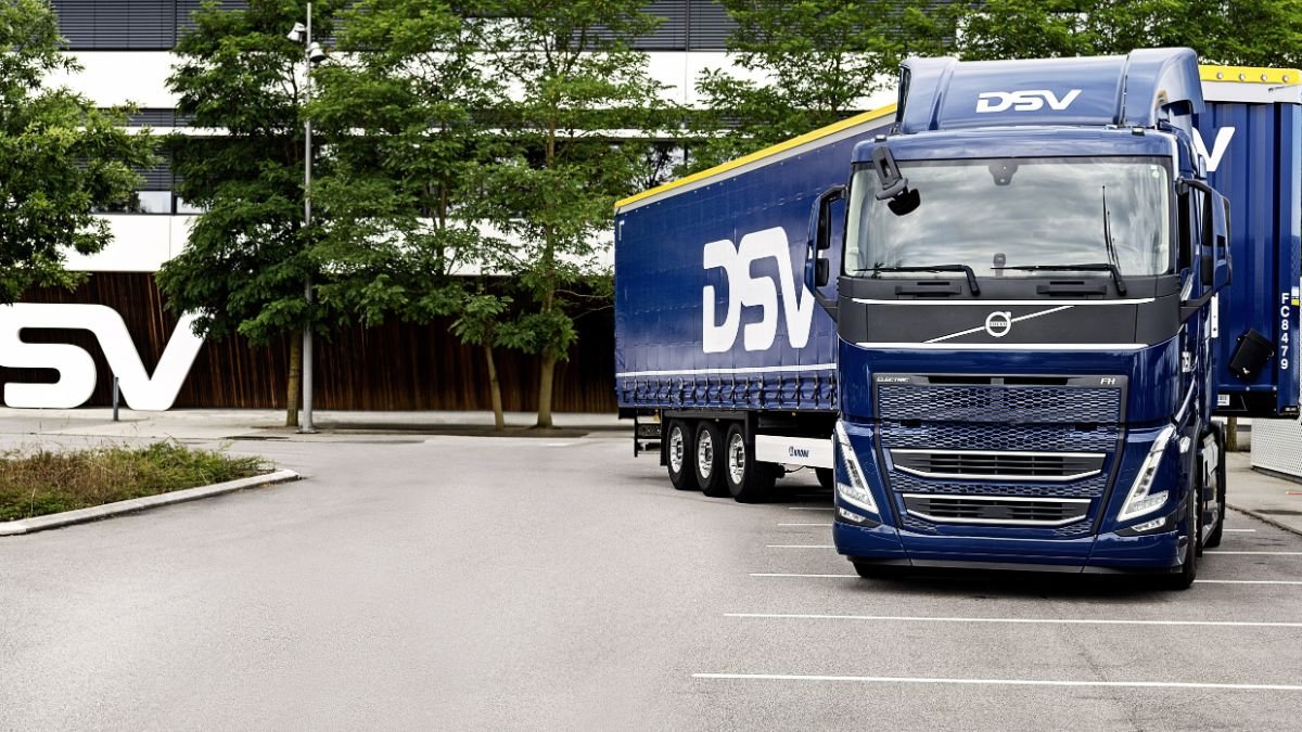 DSV now operates one of Europe’s largest fleet of electric trucks