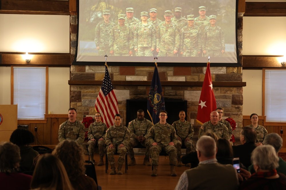 109th MPAD departure ceremony