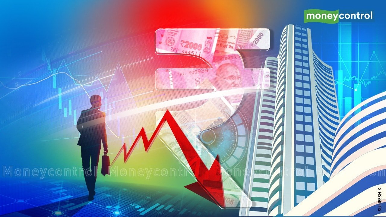 Stock Market LIVE Updates: Nifty around 26,050, Sensex slips 430 pts; IndiGo, RIL, BEL, Eternal top losers