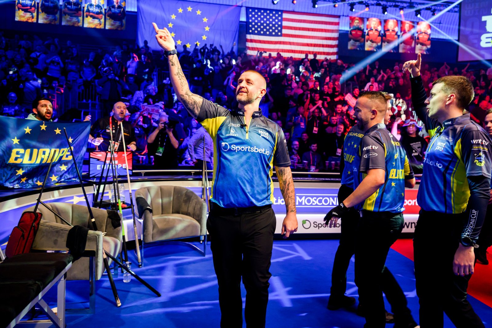 EUROPE CLOSE IN ON GLORY AS USA FIGHT BACK | 2025 SPORTSBET.IO MOSCONI CUP