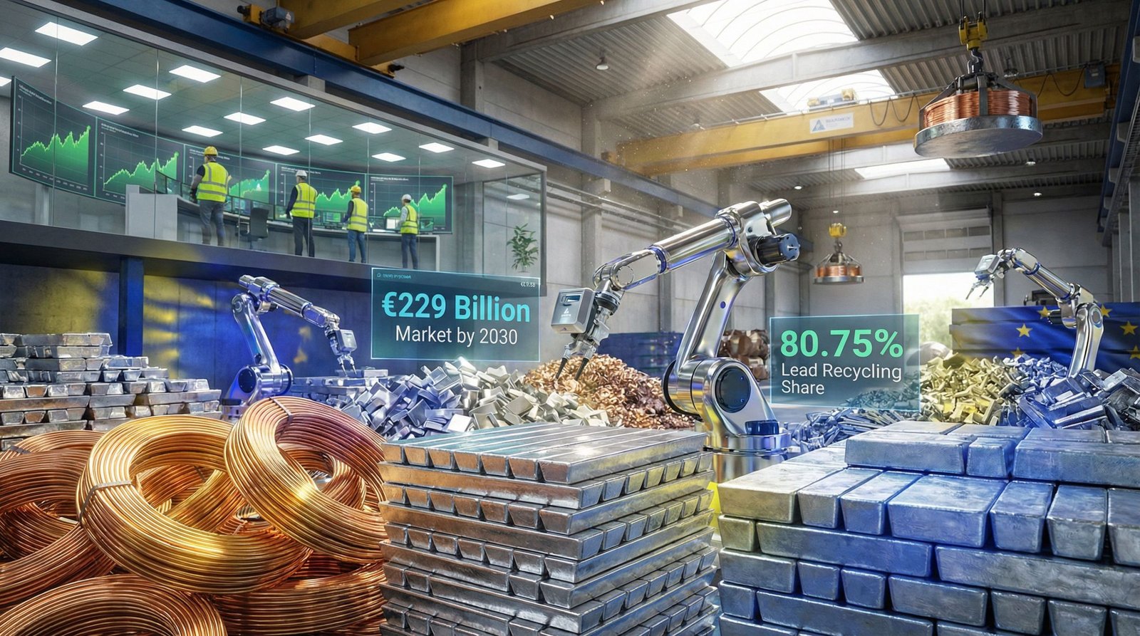 Non-Ferrous Metal Recycling Rise in Europe 2025
