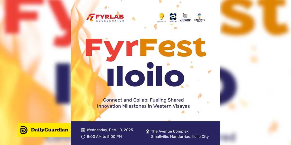 Iloilo City is No. 5 startup hub in PH: FyrFest 2025 to celebrate regional innovation milestones