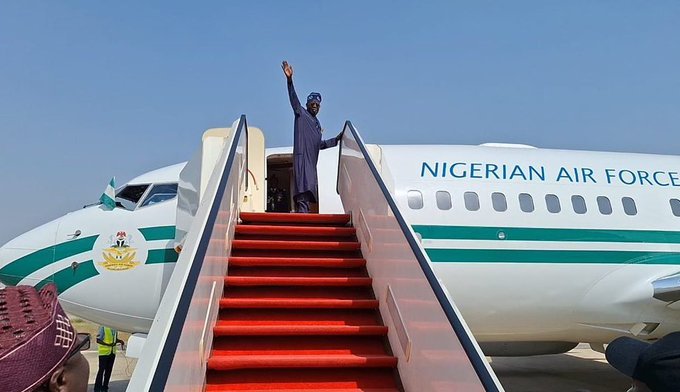 Tinubu Off to Europe Ahead of Abu Dhabi Sustainability Summit