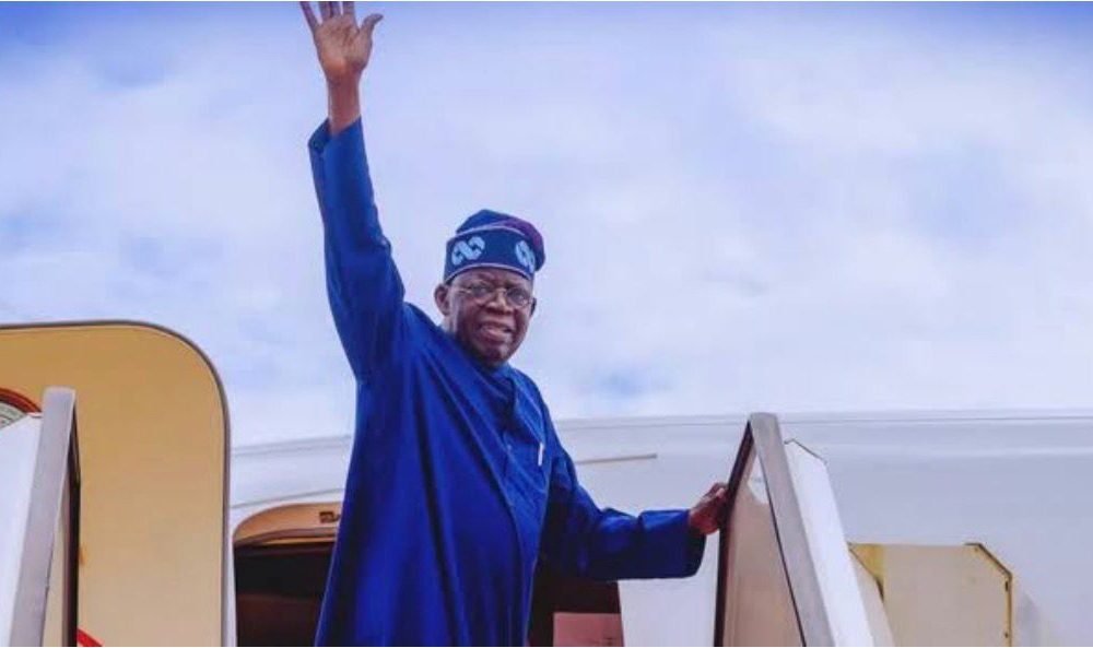 Tinubu Departs Lagos for Europe Ahead of Abu Dhabi Sustainability Summit