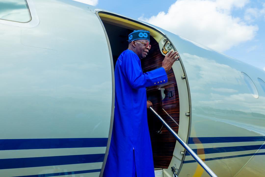 Tinubu Departs For Europe, Set To Attend Abu Dhabi Sustainability Week 2026